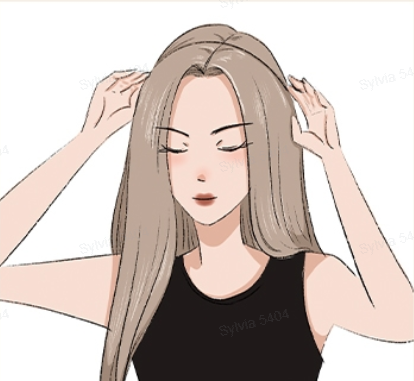 Halo Hair Extensions Installation Method