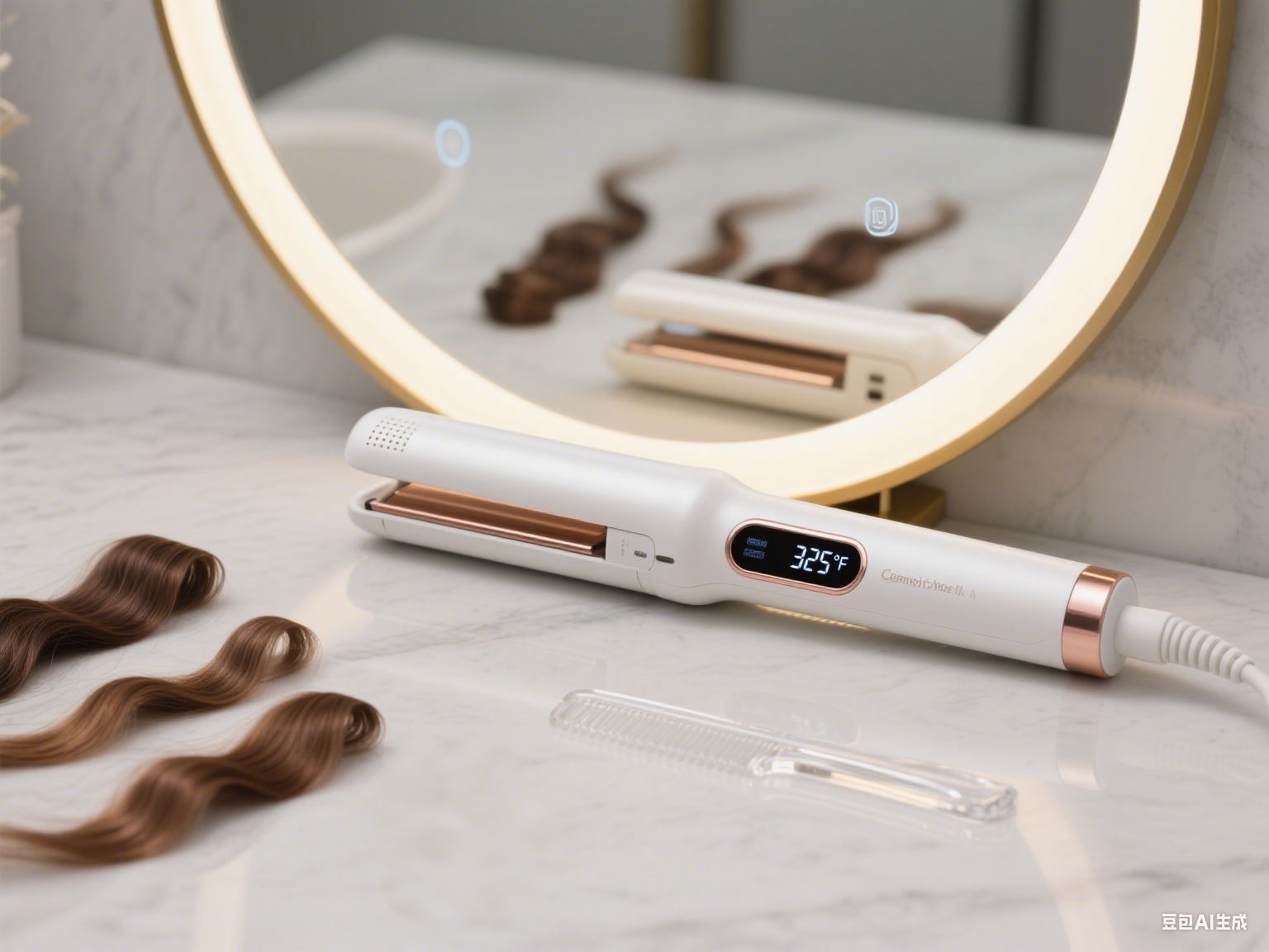 Tape-In Extensions Hold Curls
