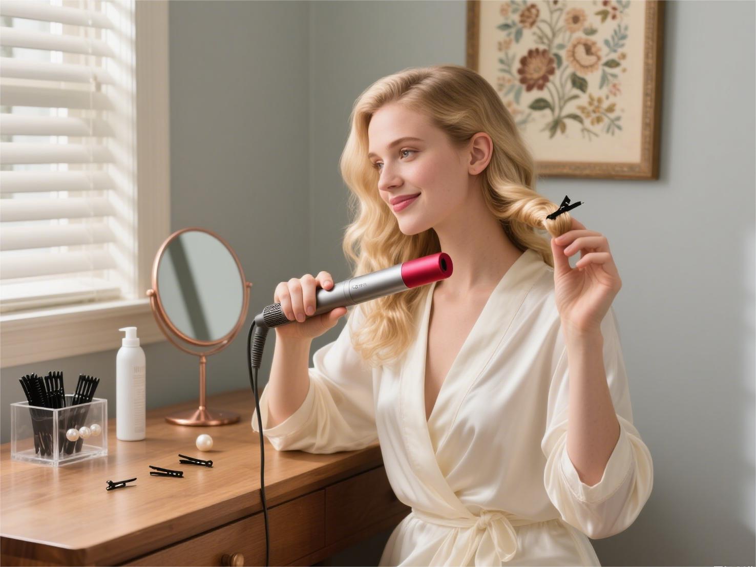 Tape-In Extensions Hold Curls