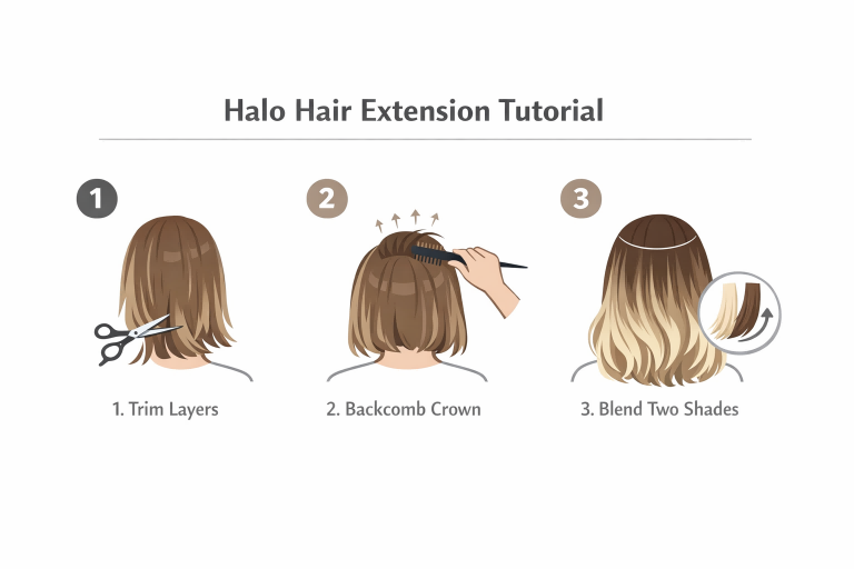 halo hair extensions for volume